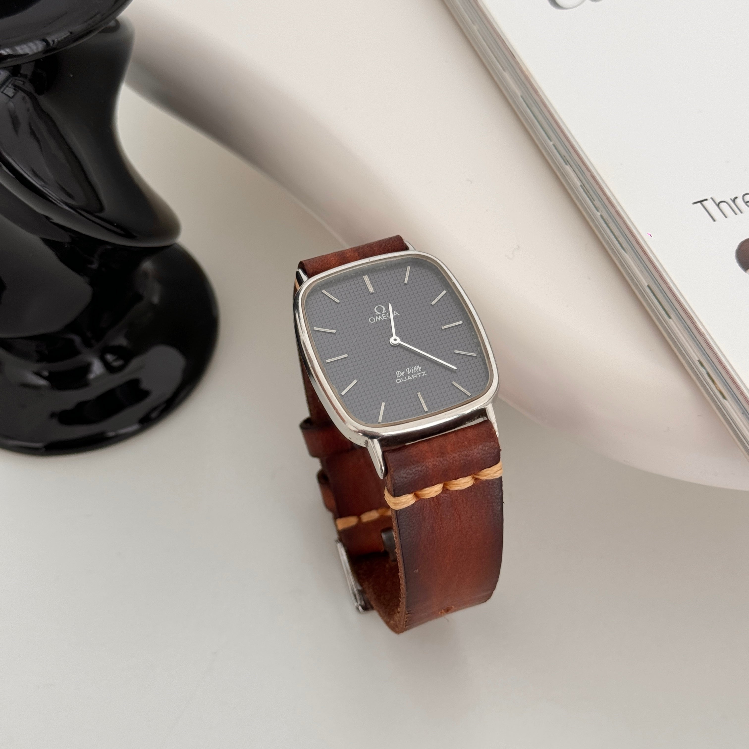 ☆OMEGA☆DeVille/デビル K20/SS クオーツcal.1351