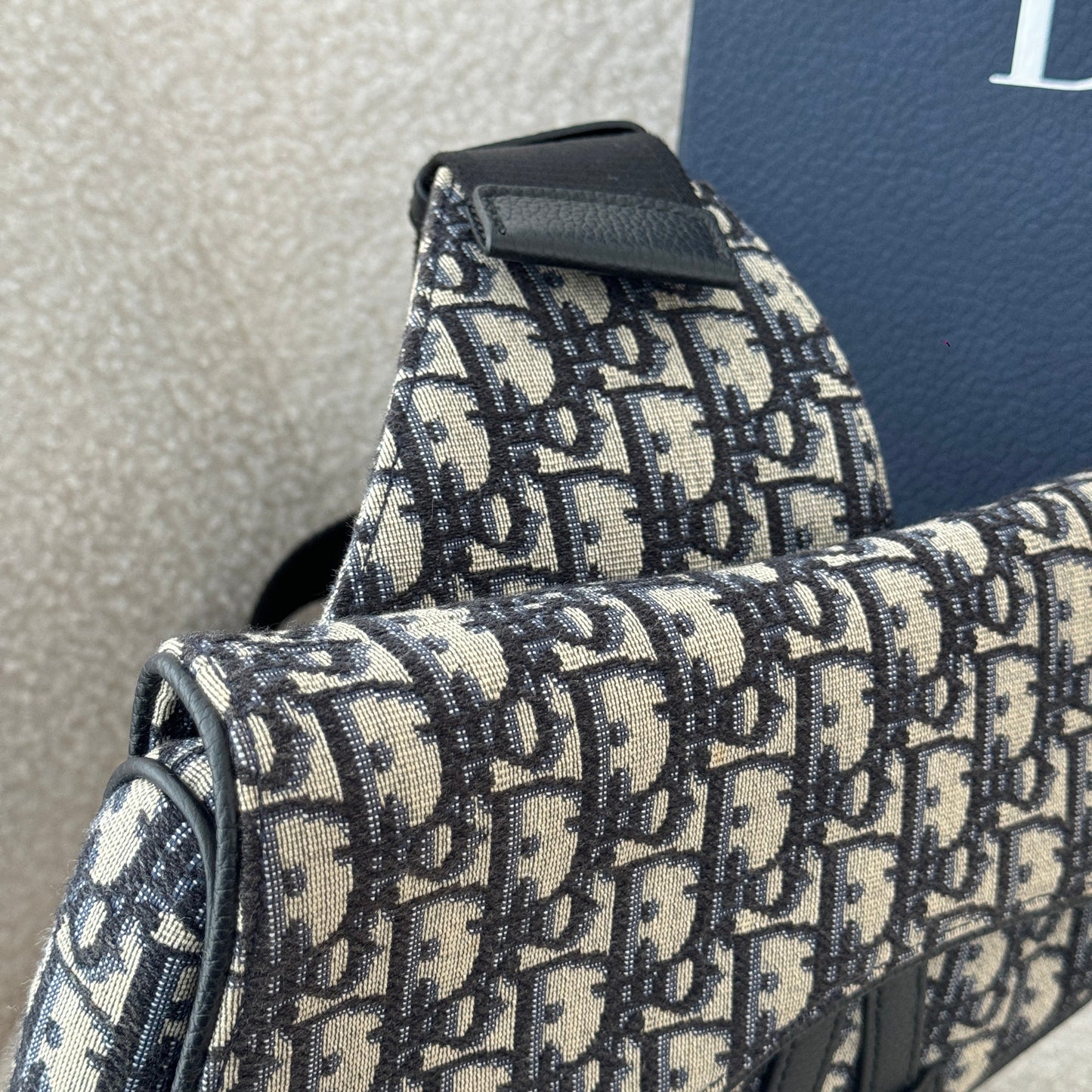 Dior Jacquard Oblique Saddle - Leluxe Vintage Sdn. Bhd.