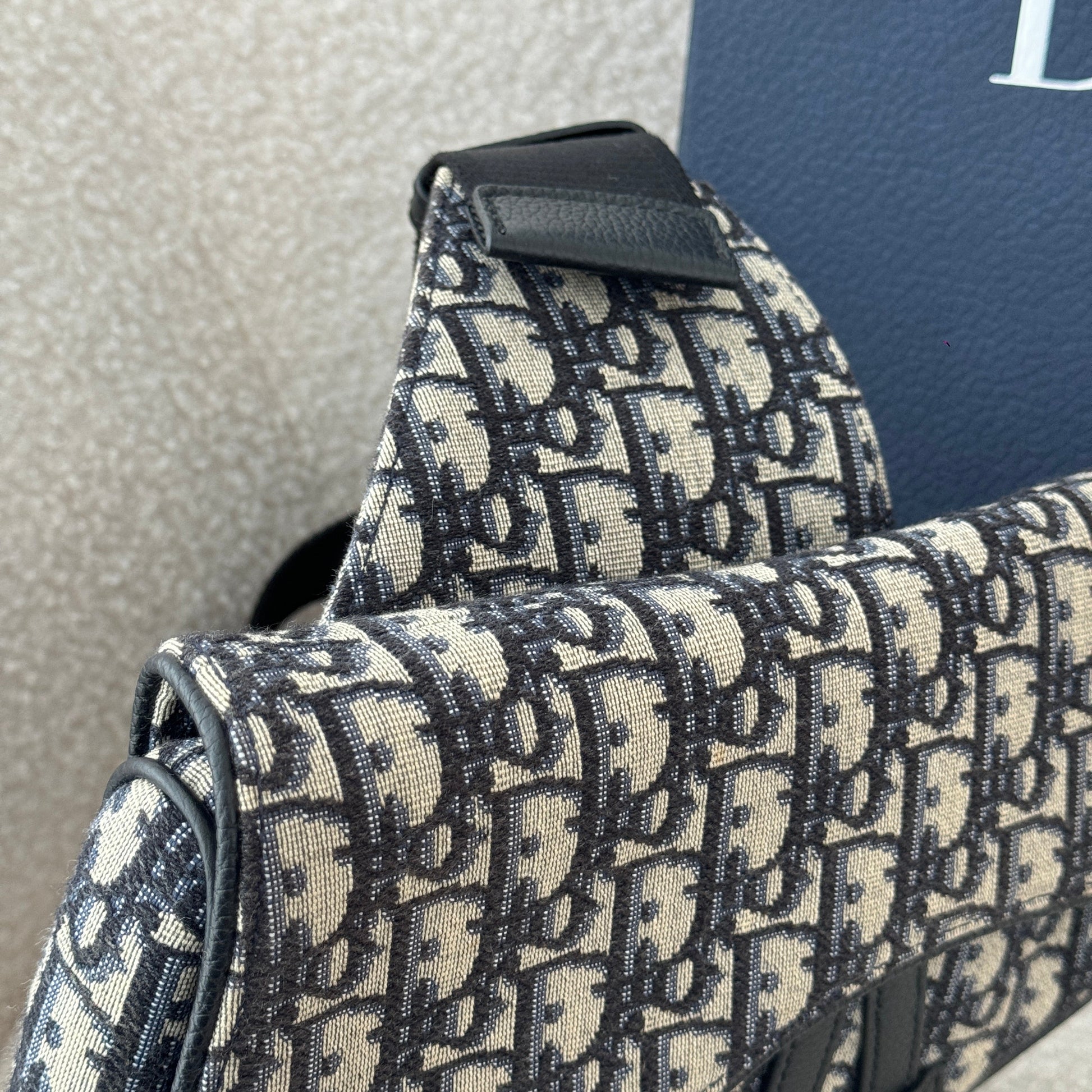 Dior Jacquard Oblique Saddle - Leluxe Vintage Sdn. Bhd.