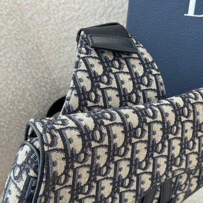 Dior Jacquard Oblique Saddle - Leluxe Vintage Sdn. Bhd.