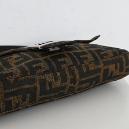 Fendi Zucca Mamma Baguette Shoulder Bag