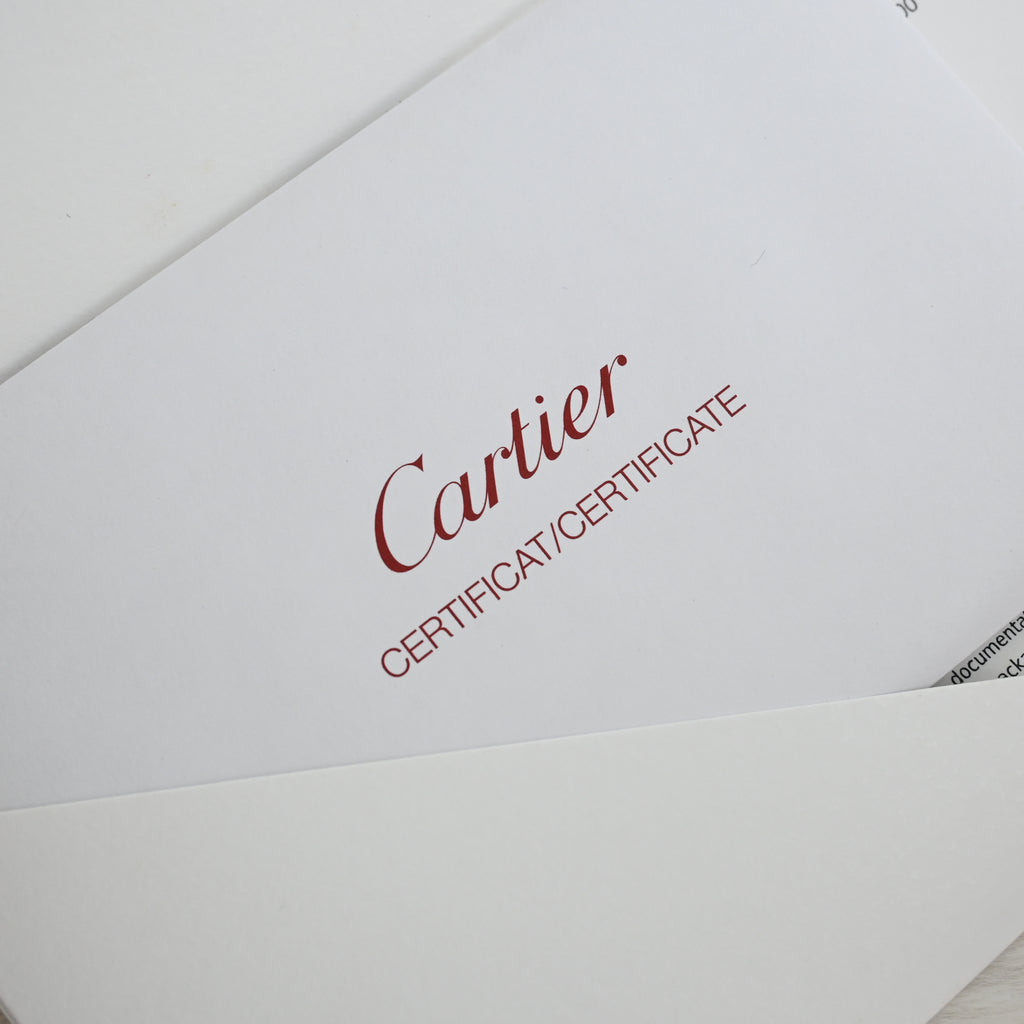 Cartier D'Amour Bracelet with 1P 0.04 carat Diamond 18K PG Mini Model - Leluxe Vintage Sdn. Bhd.