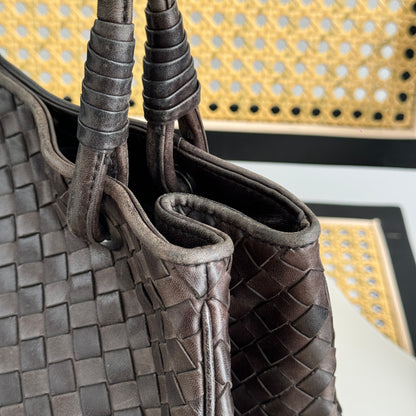 Bottega Veneta Intrecciato Leather Tote Bag