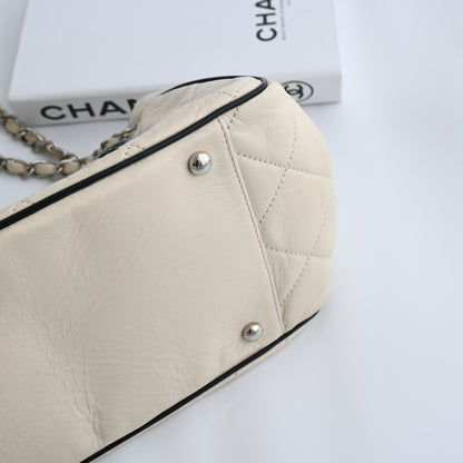 Chanel Matelasse Lambskin Chain Tote Bag 2.55 SHW