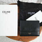 Celine Small Tri-Fold Compact Wallet - Leluxe Vintage Sdn. Bhd.