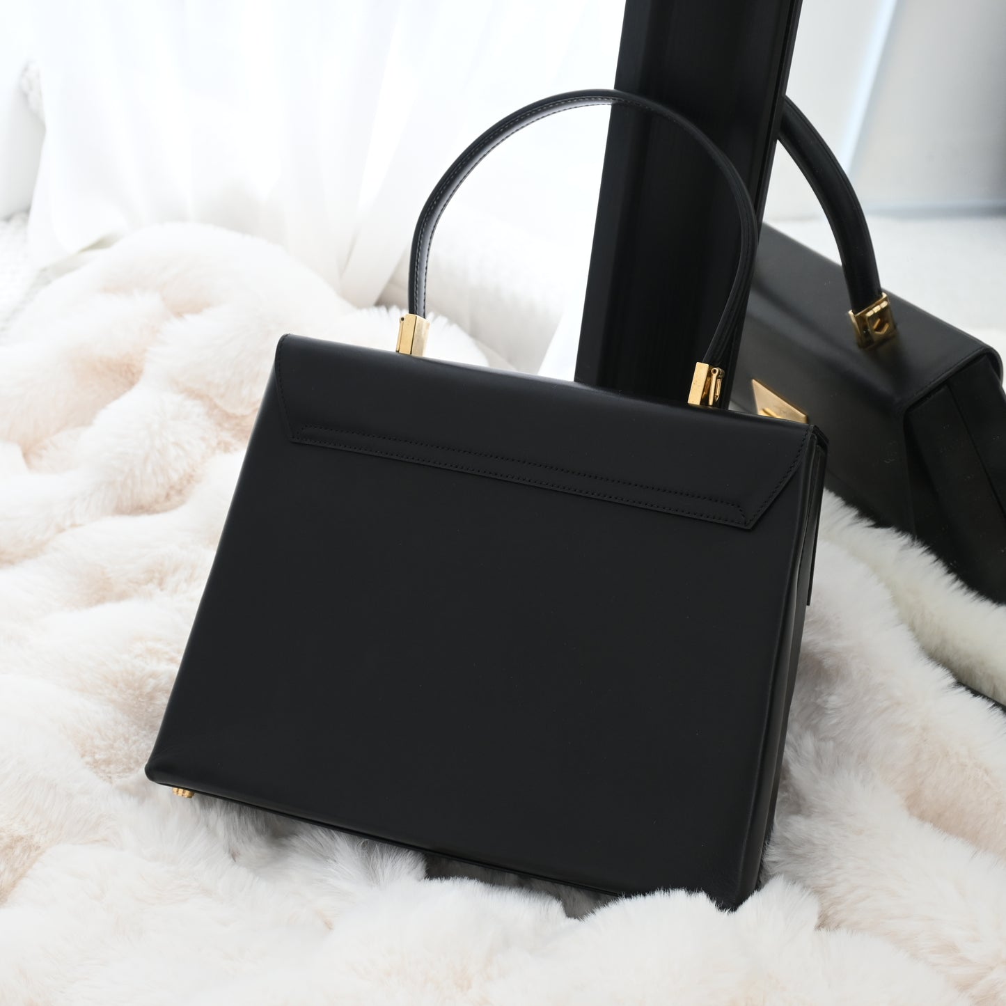 Salvatore Ferragamo Gancini Top Handle Bag