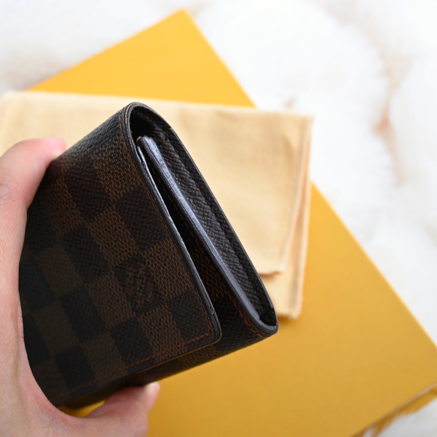 Louis Vuitton Damier Ebene Carte de Visite Cardholder