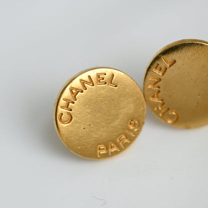 Chanel Logo 98P Piercing Earring