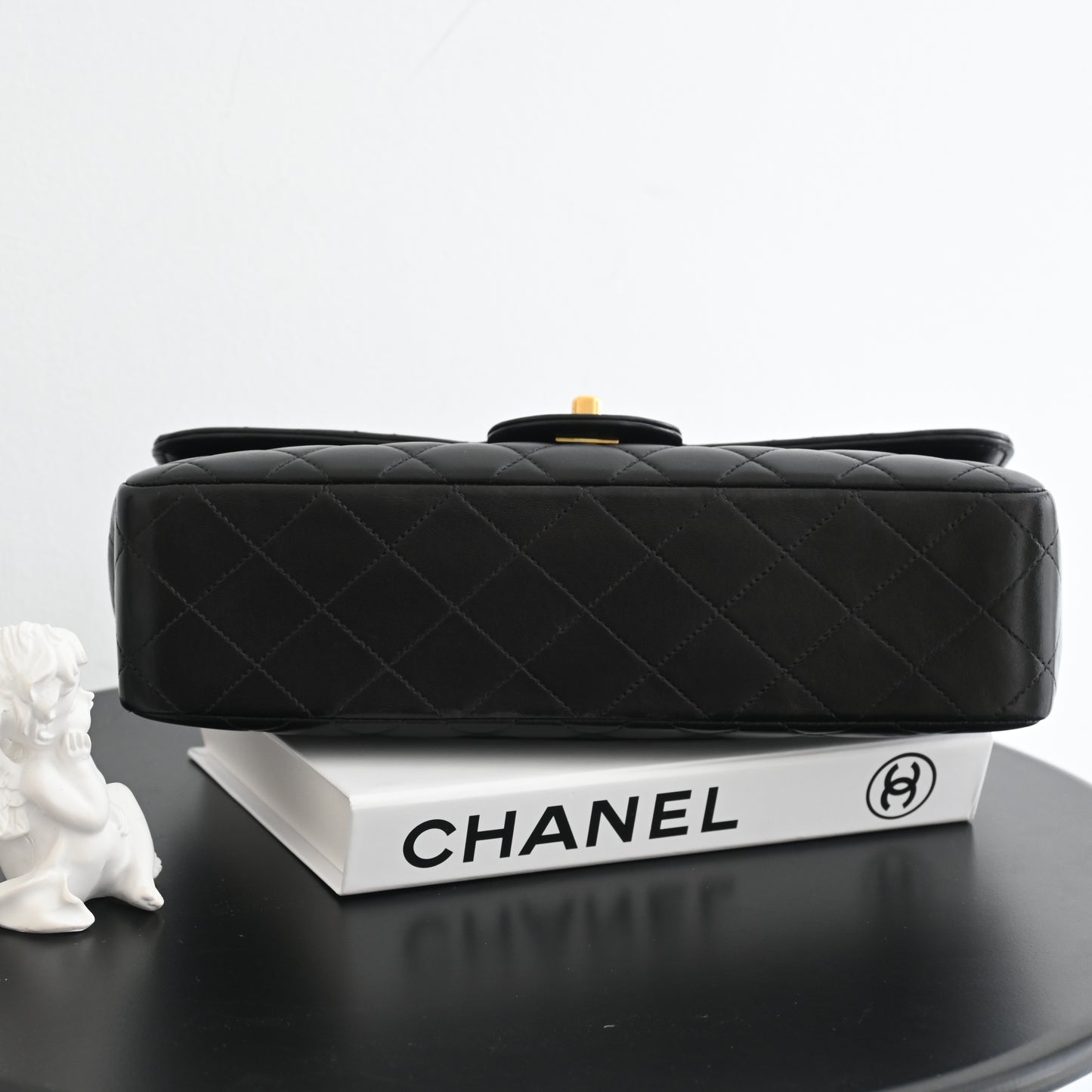 Chanel Top Handle Kelly Parent Flap Bag