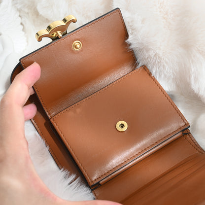 Celine Small Flap Triomphe Wallet