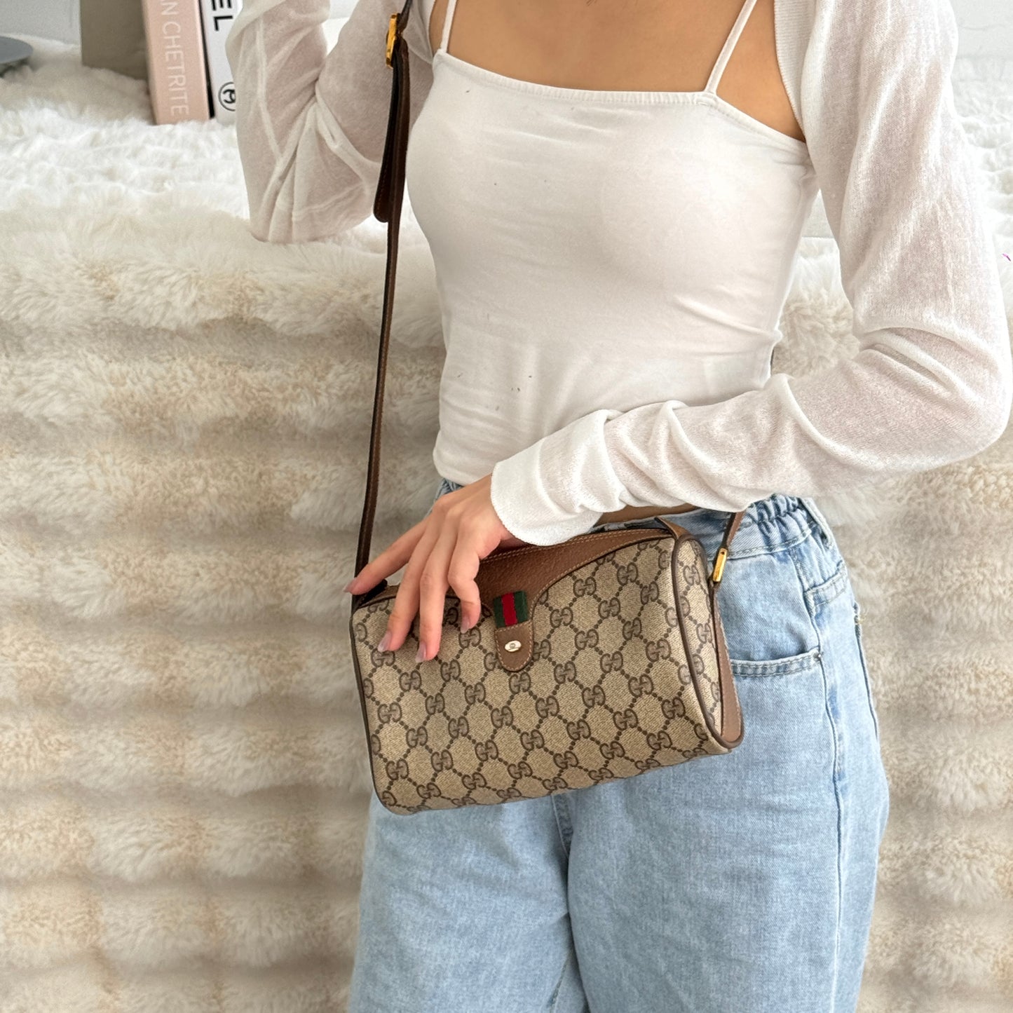 Gucci Sherry Line Crossbody Bag