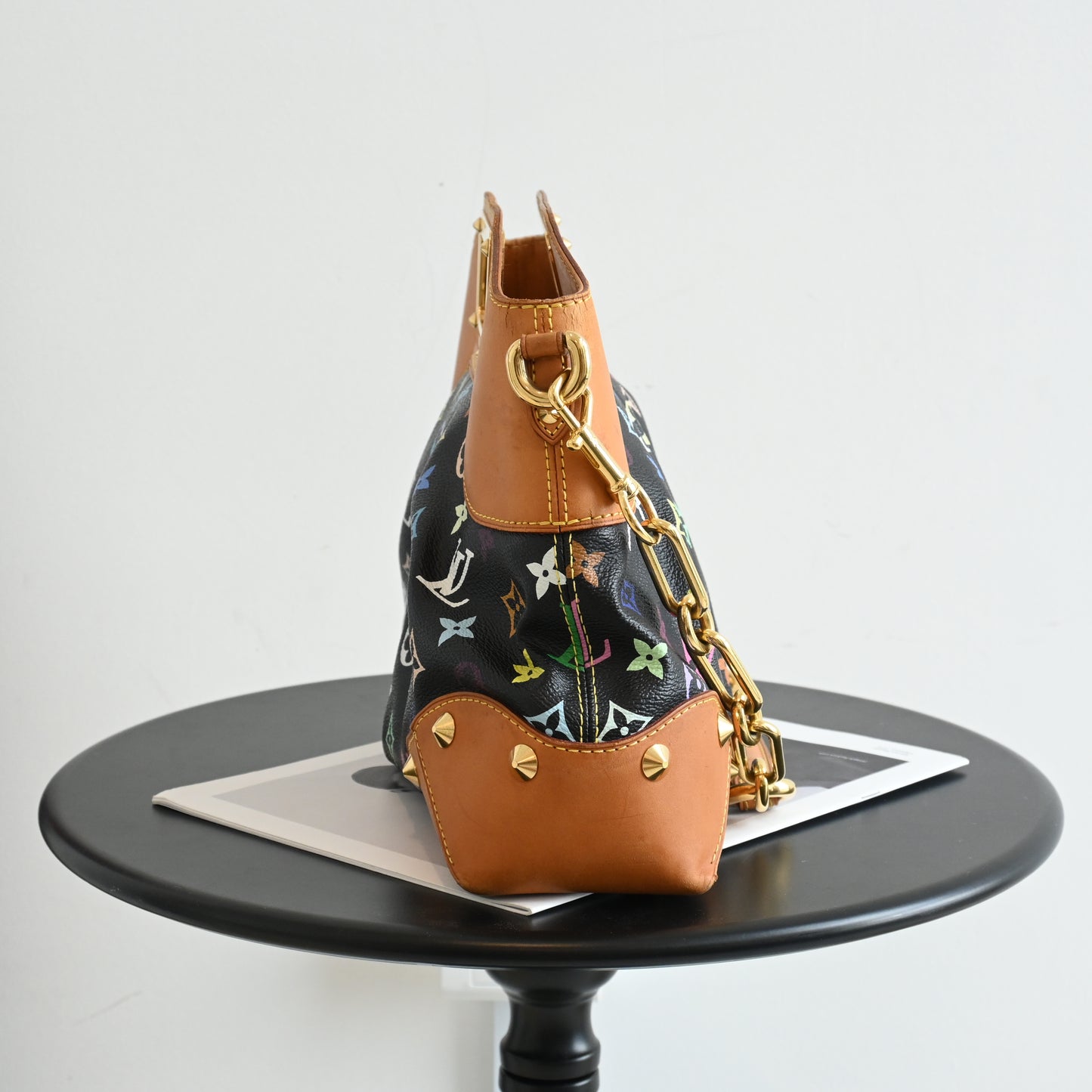 Louis Vuitton Black Multicolour Judy MM