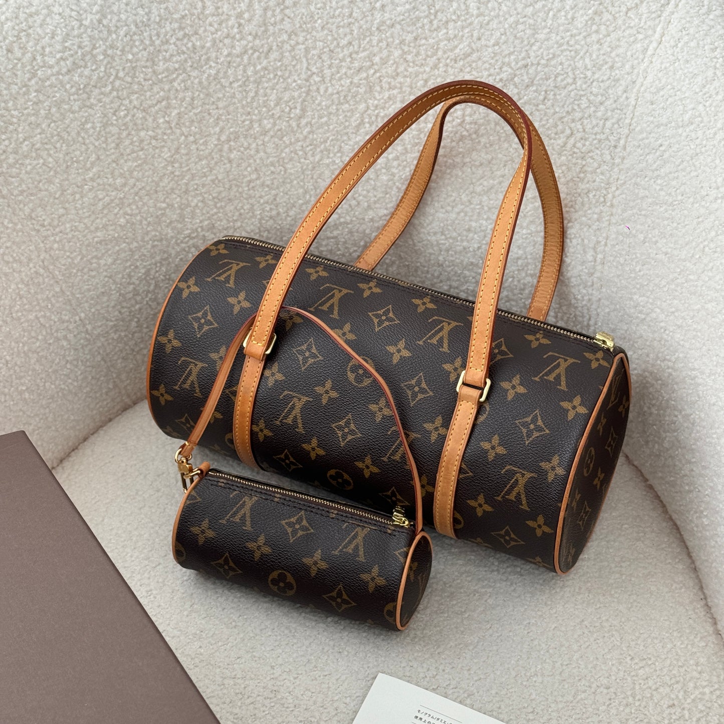 Louis Vuitton Papillon 30 with mini papillon