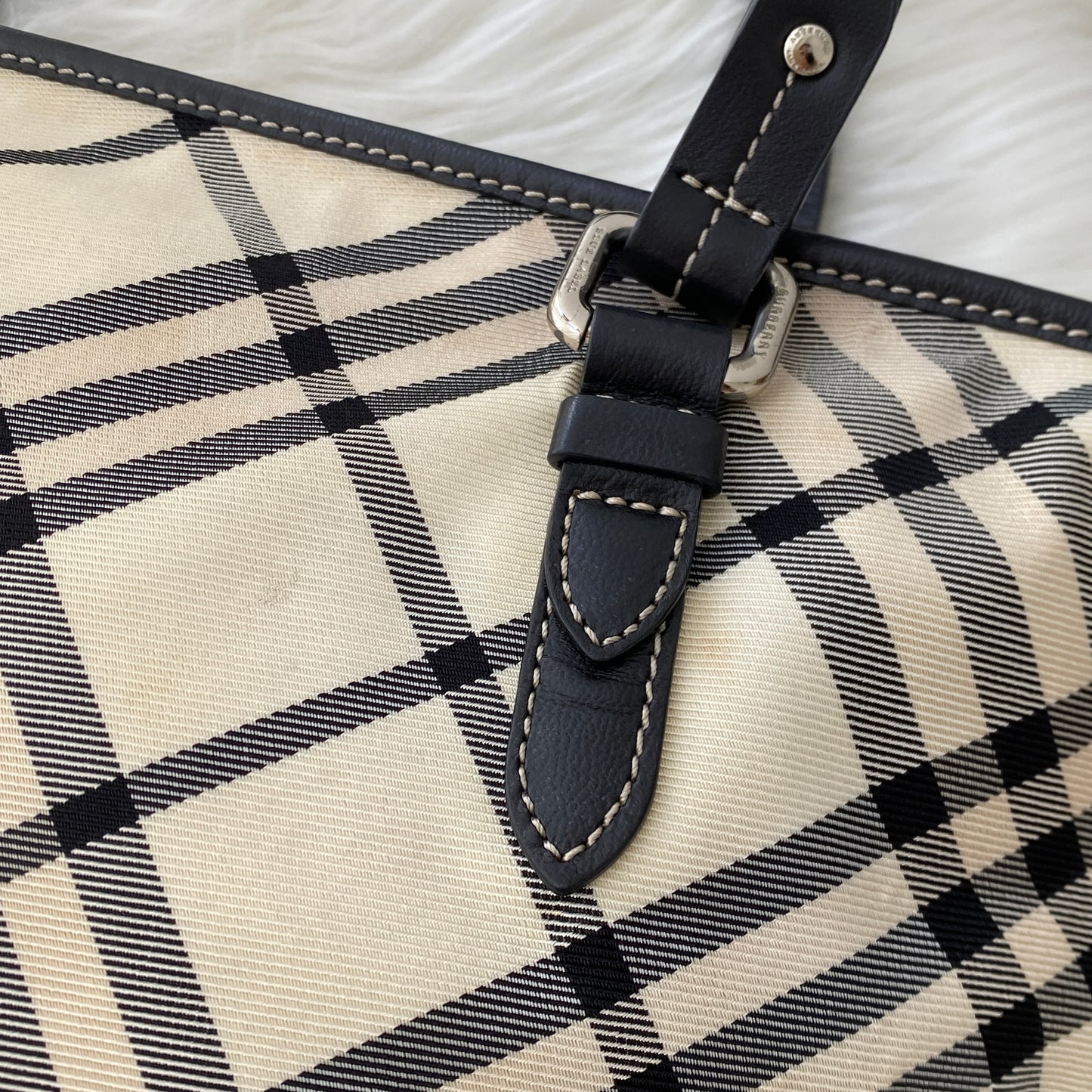 Burberry Nova Check Tote