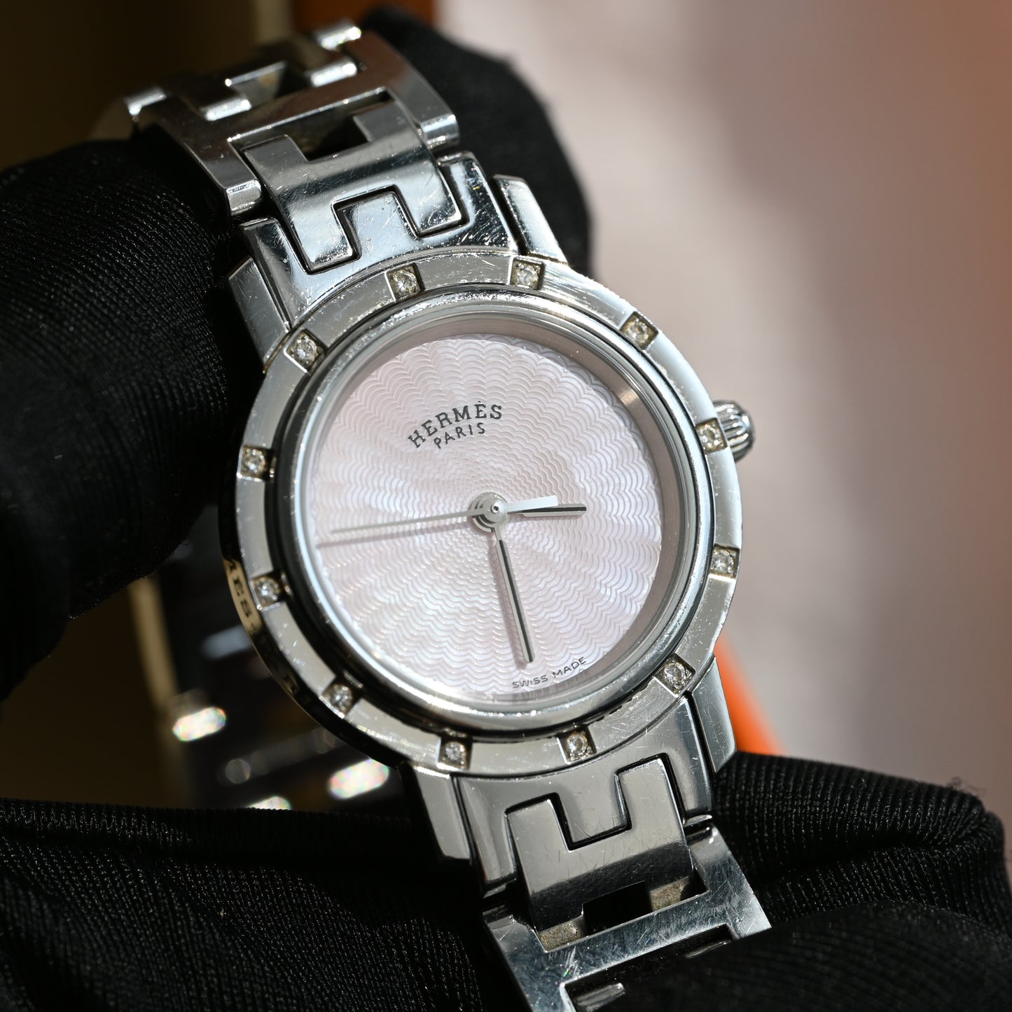 Hermès Clipper CL4.230 MOP Dial