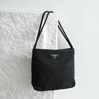Prada Small Nylon Tote Black - Leluxe Vintage Sdn. Bhd.
