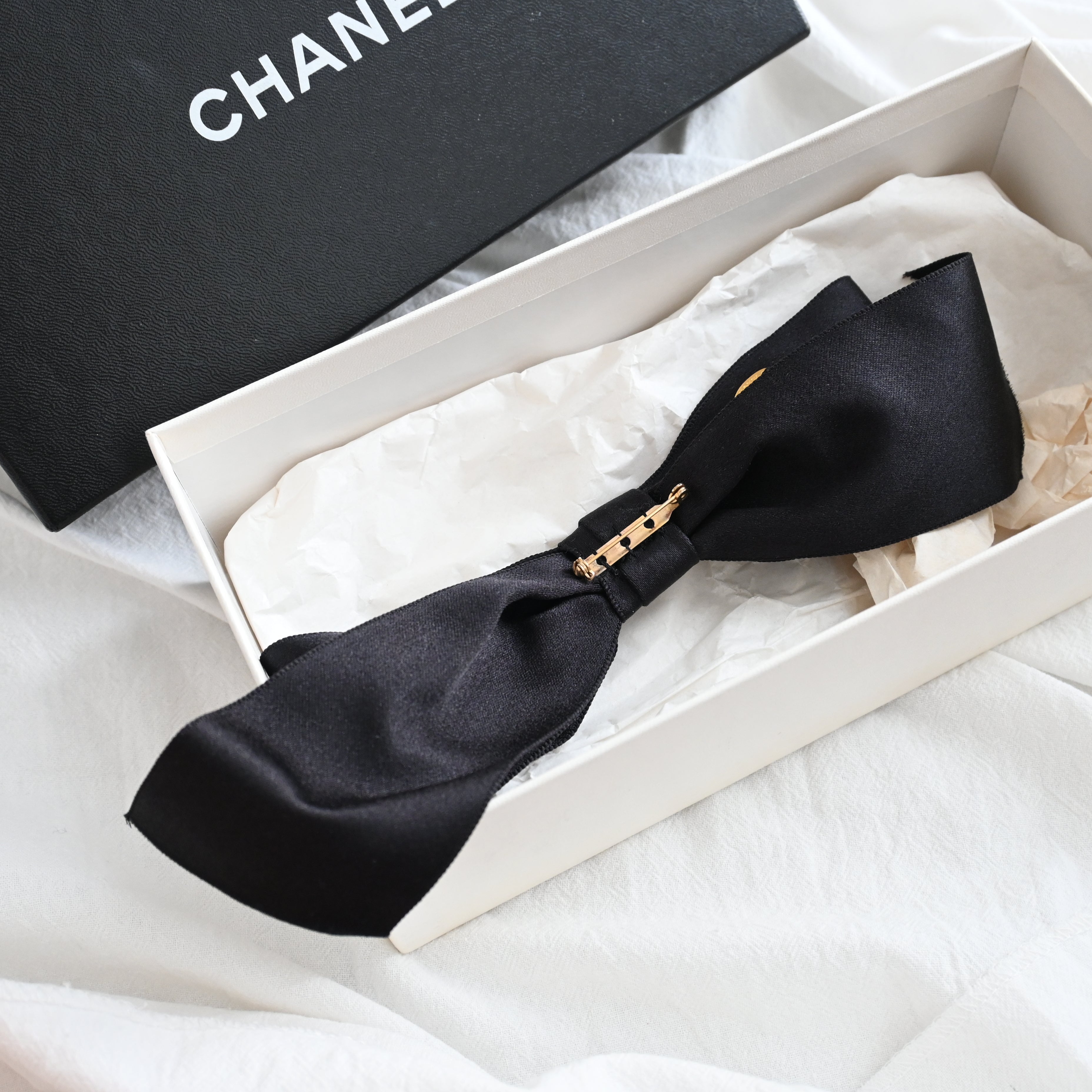 Chanel Silk Ribbon Brooch - Leluxe Vintage Sdn. Bhd.