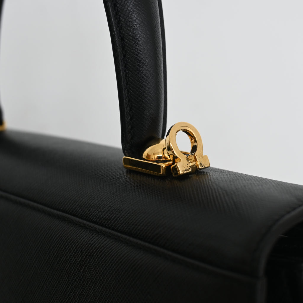 Salvatore Ferragamo Gancini Medium Kelly