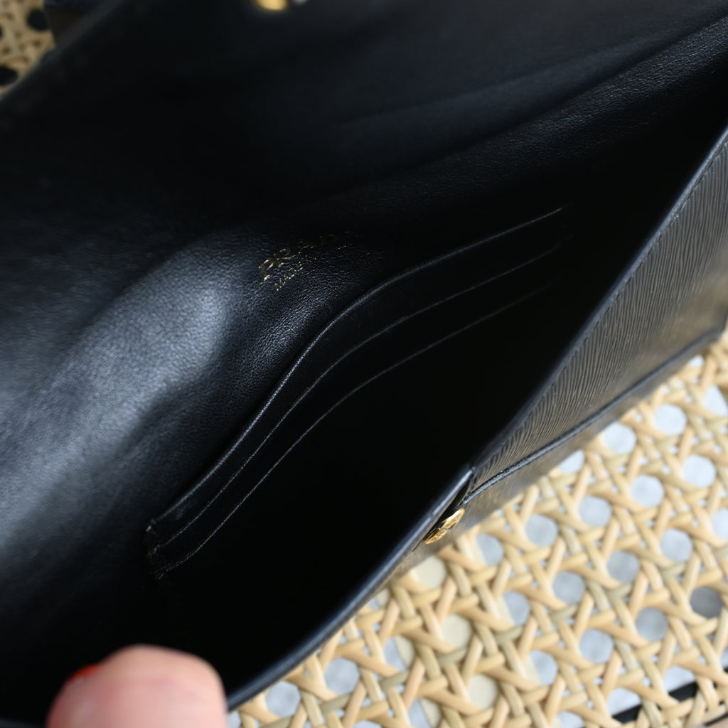 Prada Vitello Move Envelope Wallet 1MF175 - Leluxe Vintage Sdn. Bhd.