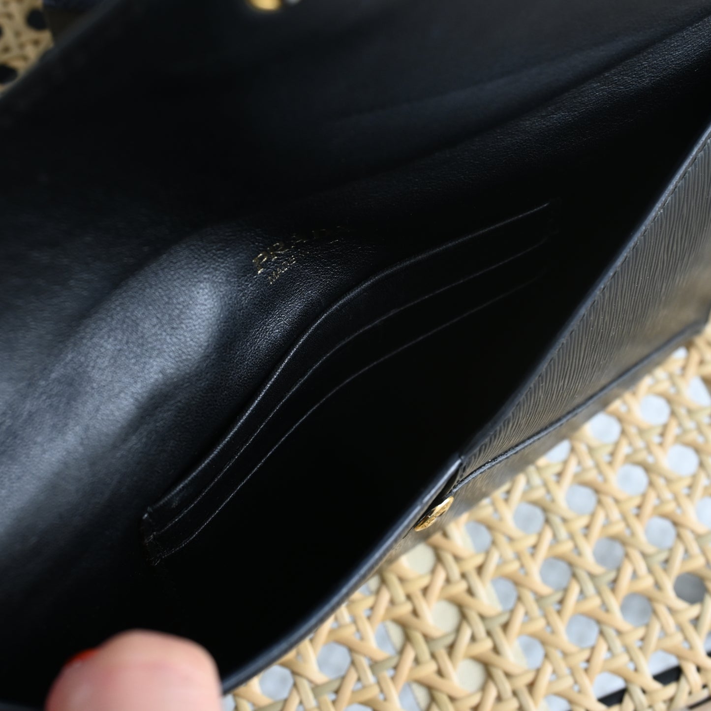 Prada Vitello Move Envelope Wallet 1MF175