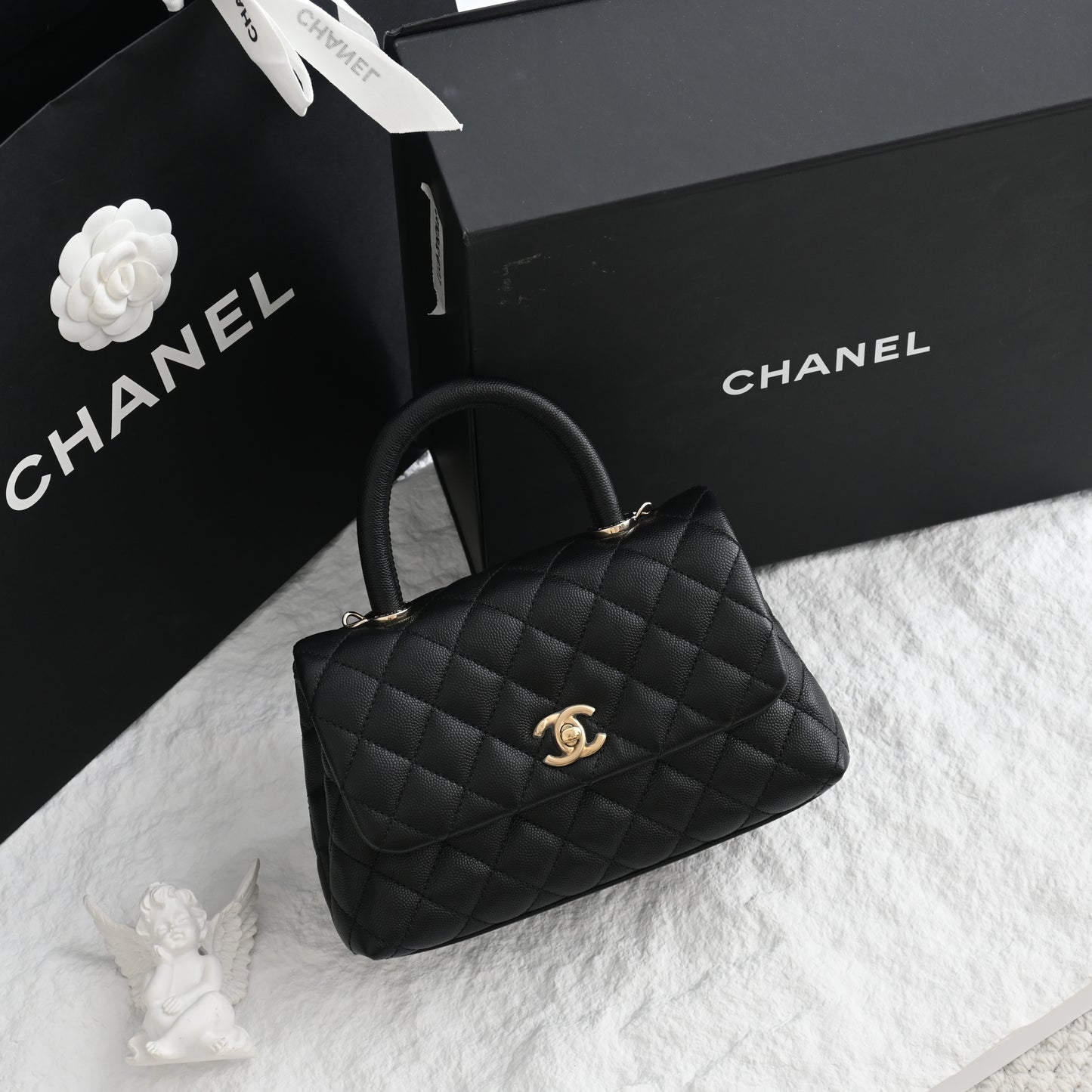 Chanel Coco Handle Small Caviar
