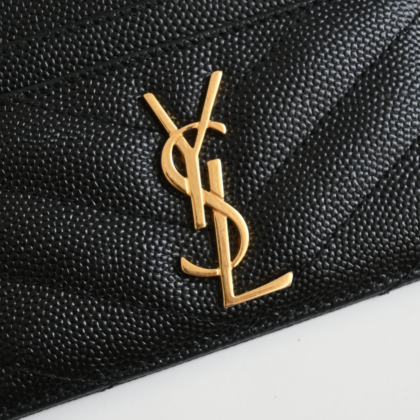 YSL Cassandre Matelasse Cardholder