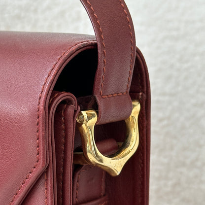 Must de Cartier Messenger Bag in Bordeaux