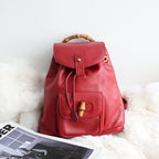 Gucci Bamboo Handle Mini Backpack - Leluxe Vintage Sdn. Bhd.