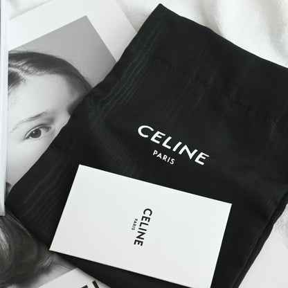 Celine Vertical Cardholder with Triomphe Embossed