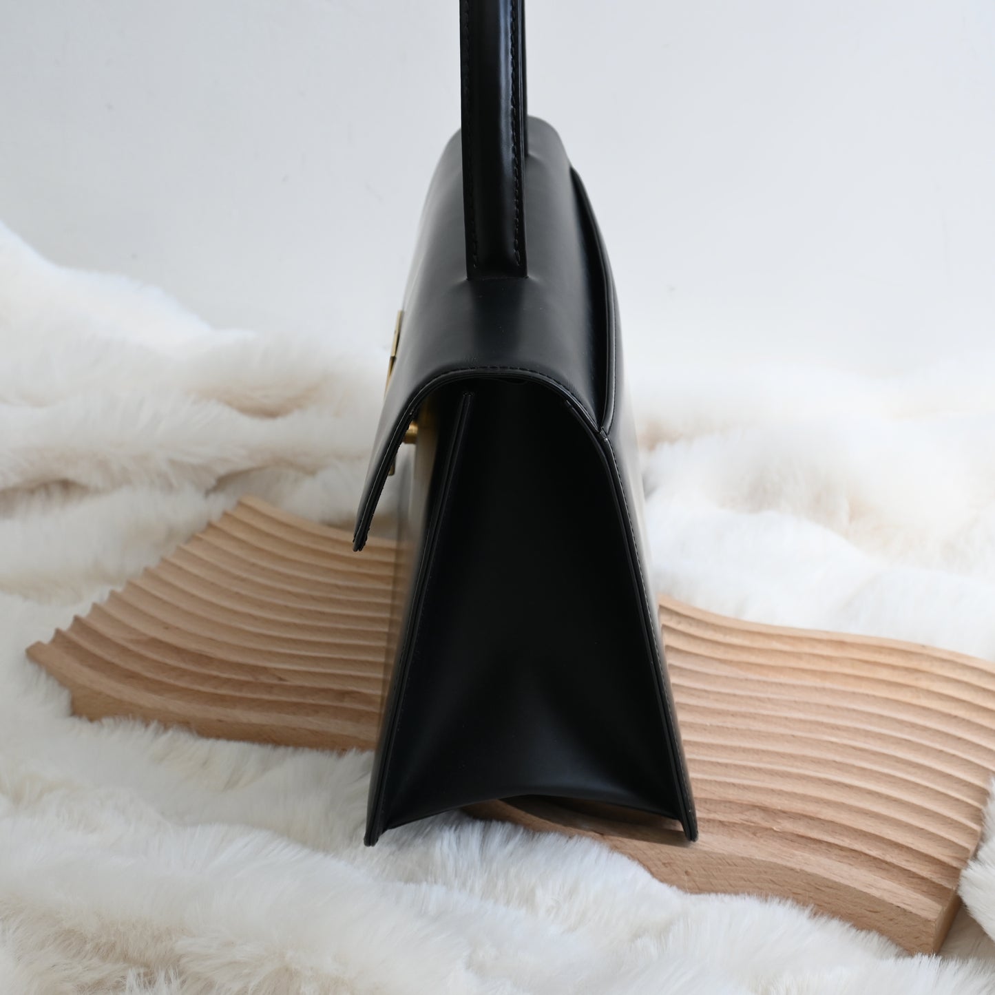 Givenchy 4G Buckle Matte Black Top Handle Kelly