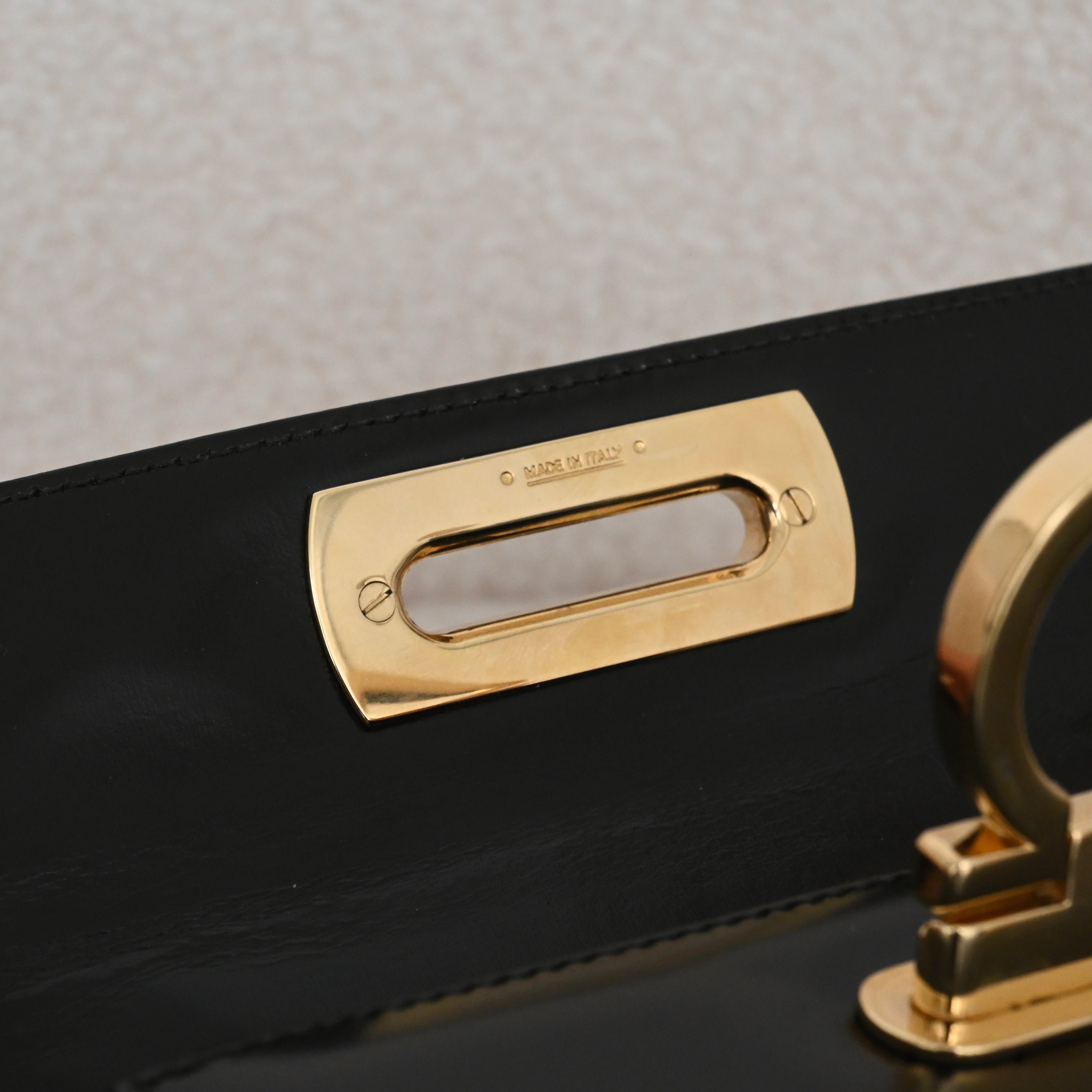 Salvatore Ferragamo Small Gancini Kelly - Leluxe Vintage Sdn. Bhd.