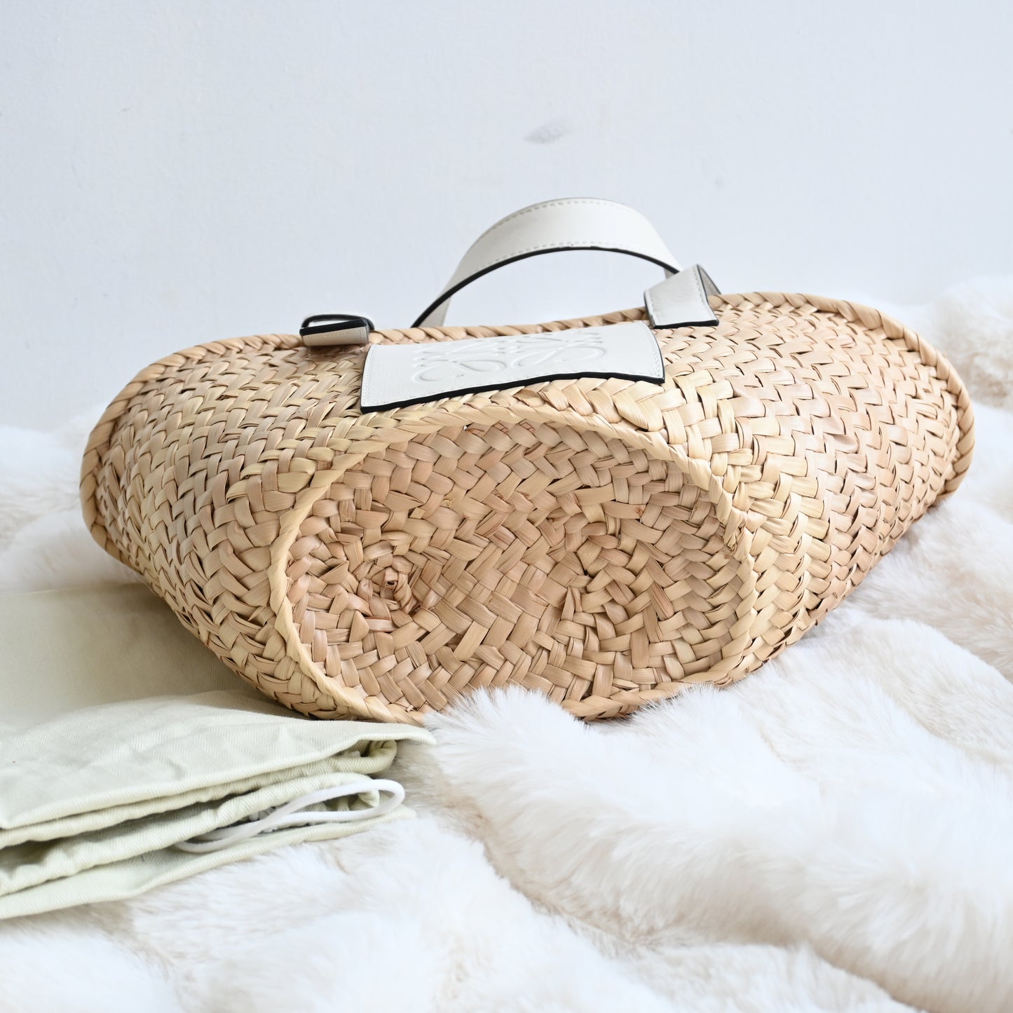 Loewe Basket Raffia Bag