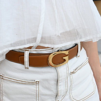 Gucci Vintage Belt G Logo