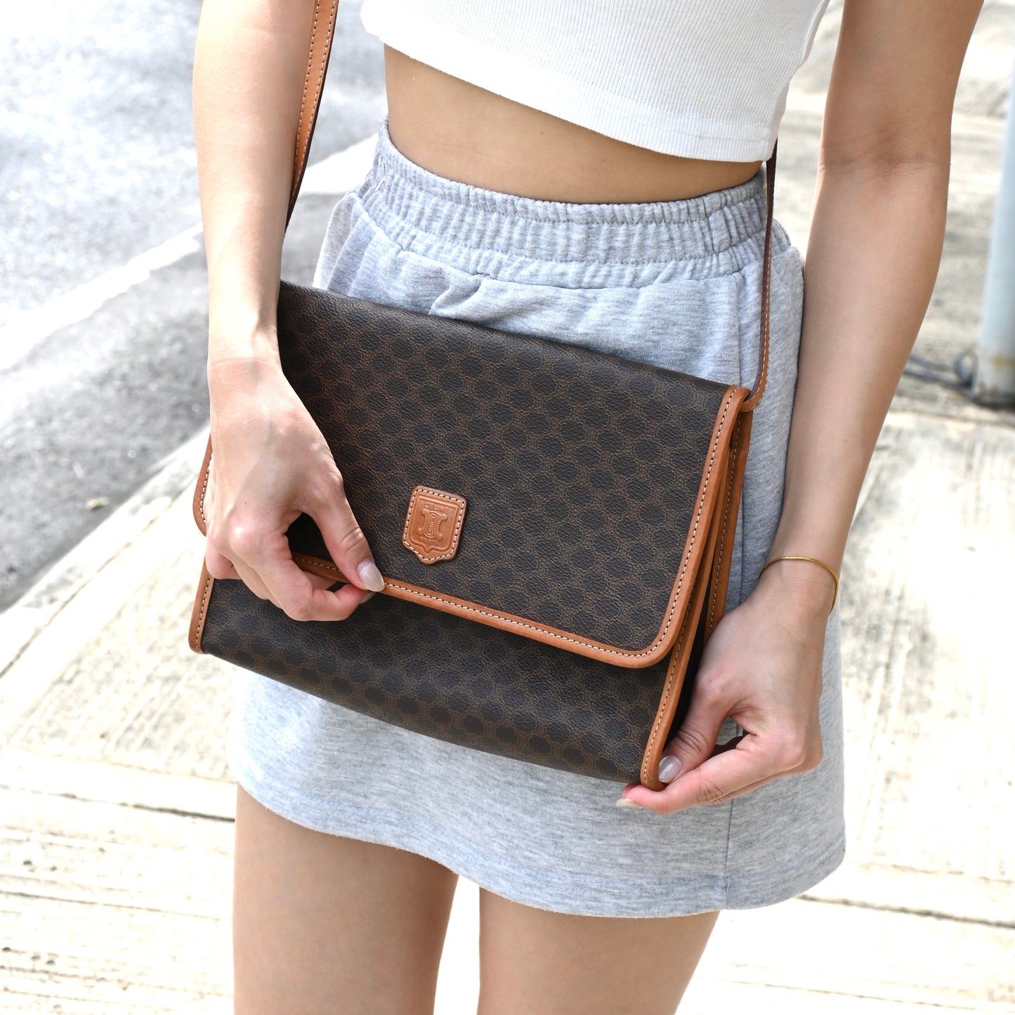 Celine Macadam Crossbody Bag