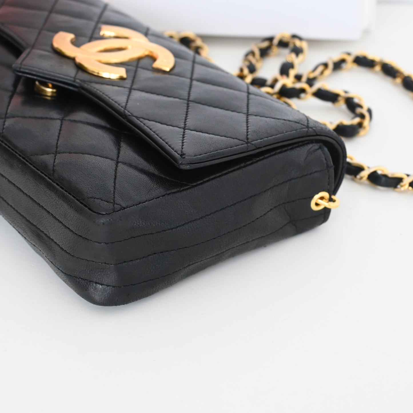 Chanel Matelasse Lambskin Chain Shoulder