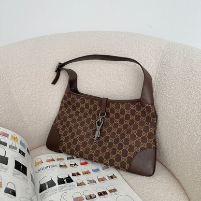 Gucci Jackie Hobo Monogram Brown