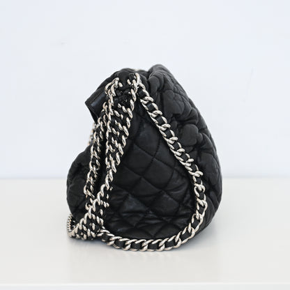 Chanel Chain Around Aged Calfksin Hobo SHW