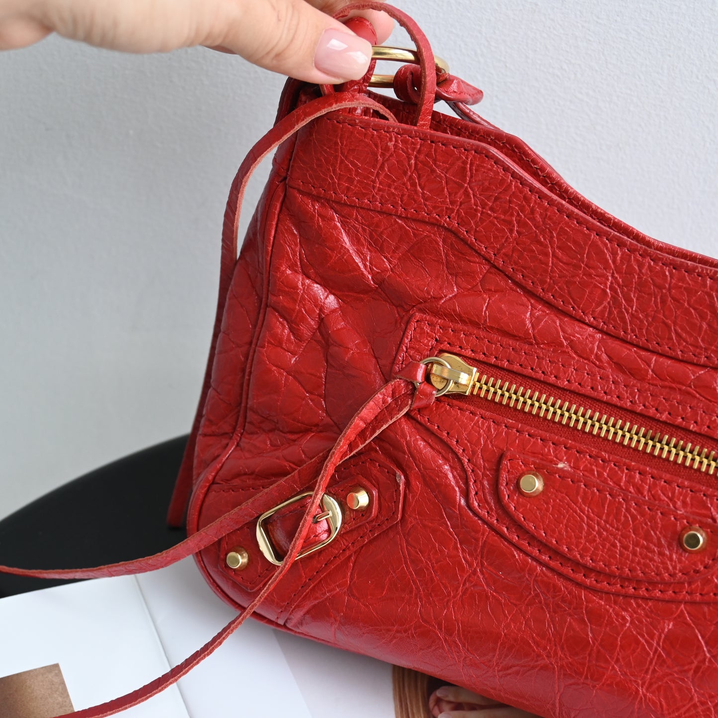 Balenciaga Hip Mini Crossbody Bag