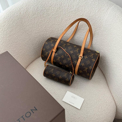 Louis Vuitton Papillon 30 with mini papillon