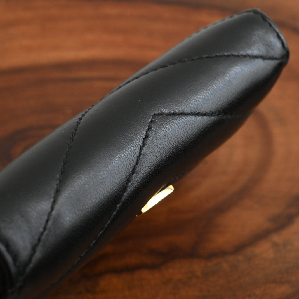 YSL Cassandre Matelasse Coin Card Wallet