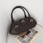 Loewe Senda Brown Leather Handbag