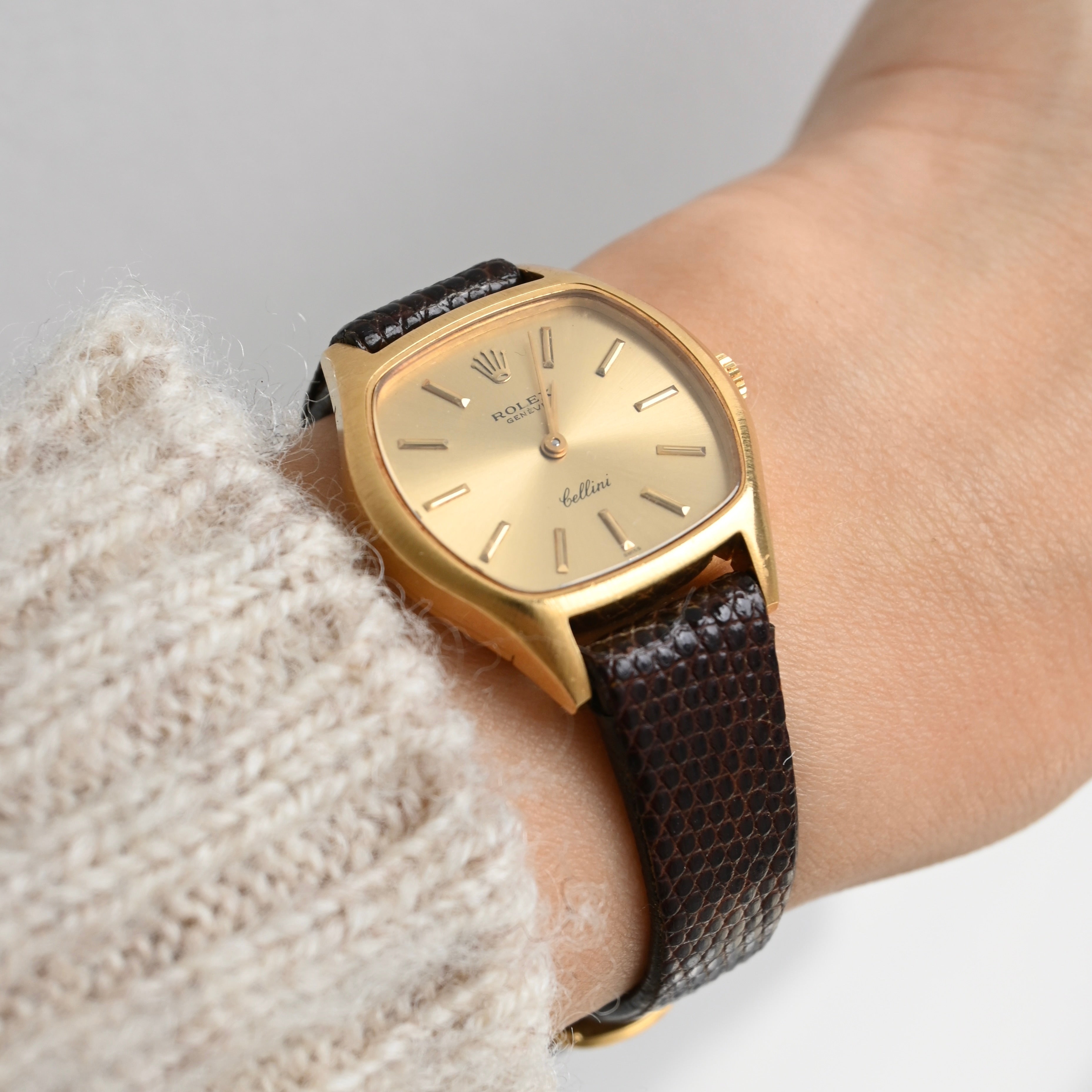 Rolex Cellini Ref.3801 18k YG from 1975 - Leluxe Vintage Sdn. Bhd.