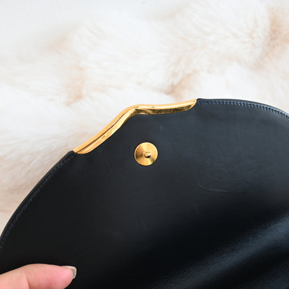 Cartier Sapphire Chain Shoulder Bag