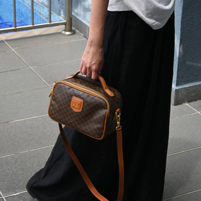 Celine Triomphe Monogram Camera Bag