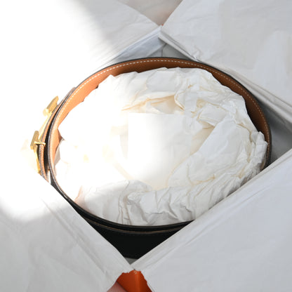 Vintage Hermès Reversible H Belt □A stamp: 1997