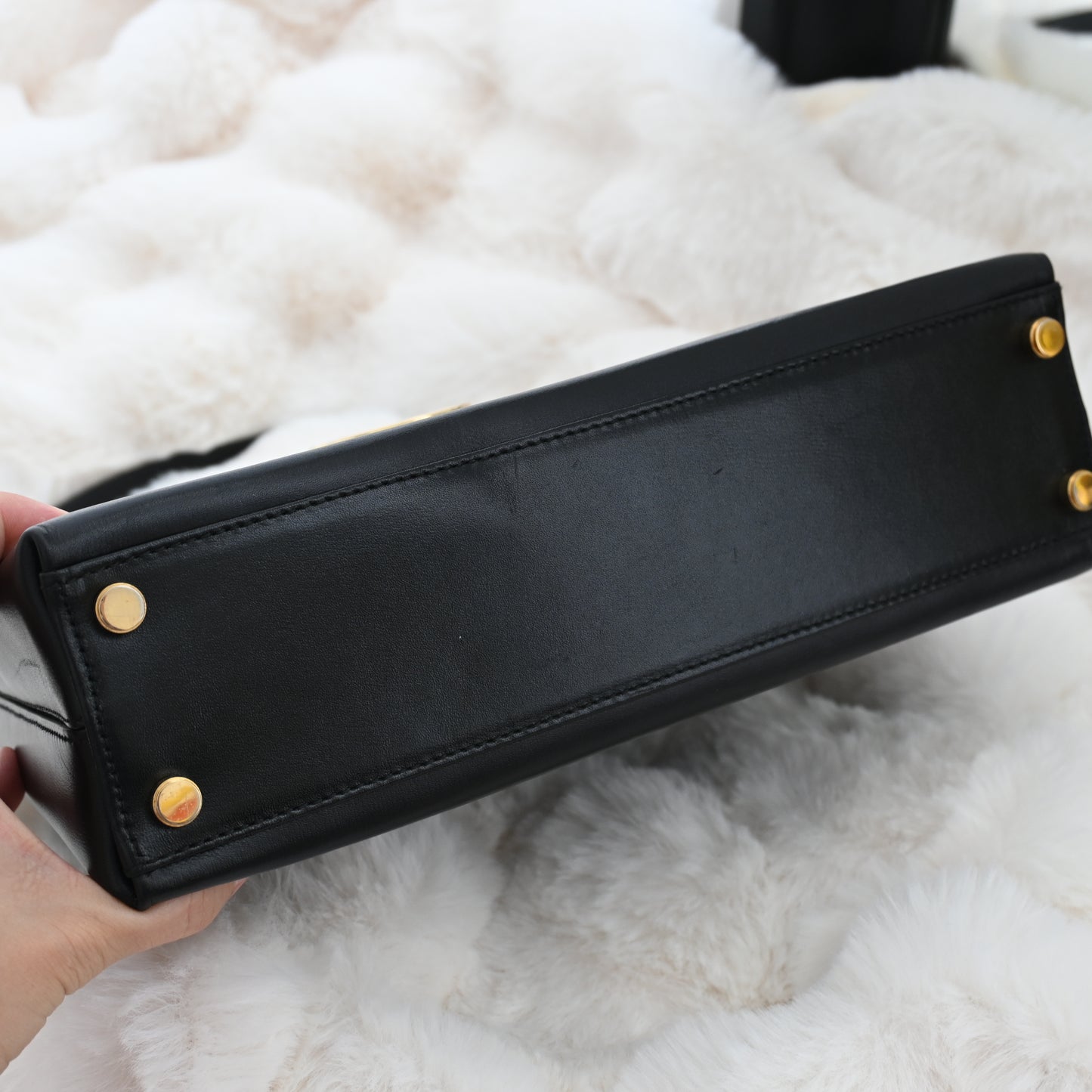 Salvatore Ferragamo Gancini Top Handle Bag