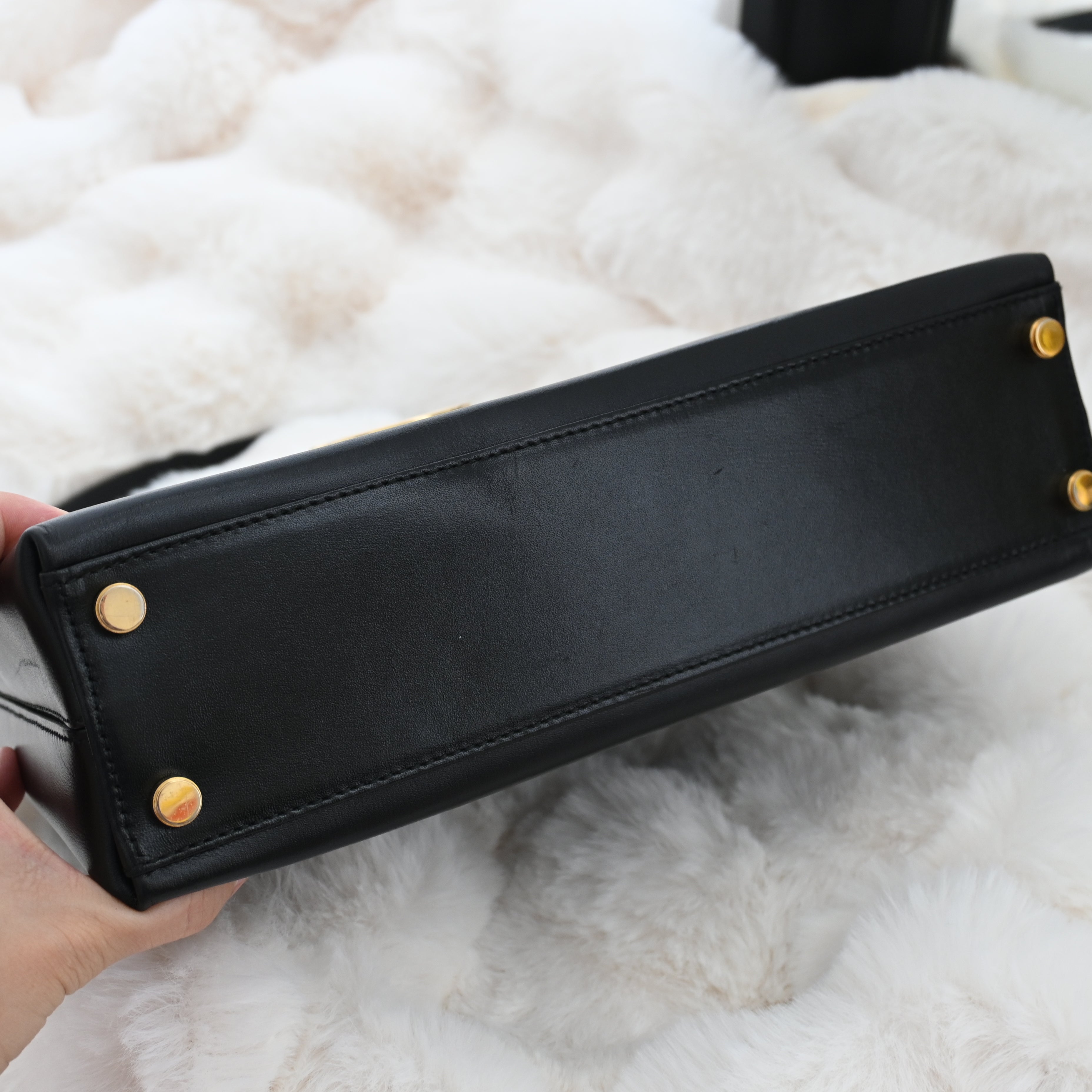 Salvatore Ferragamo Gancini Top Handle Bag