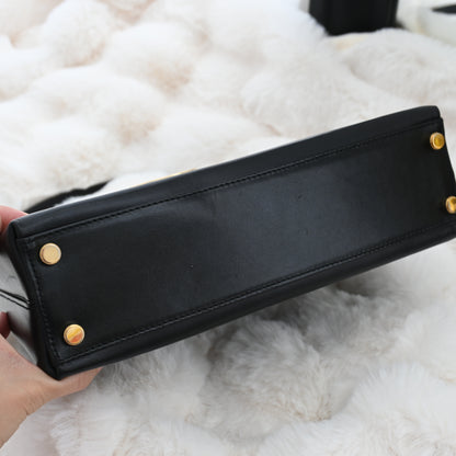 Salvatore Ferragamo Gancini Top Handle Bag