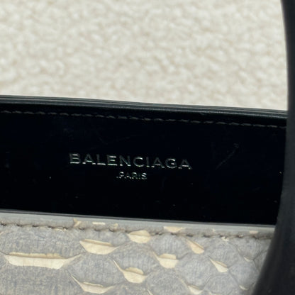 Balenciaga Padlock Python Bag