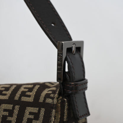 Fendi Zucchino Mamma Baguette Canvas